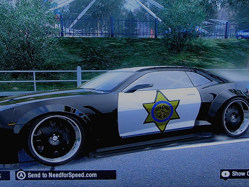 Camaro Concept Cop Car