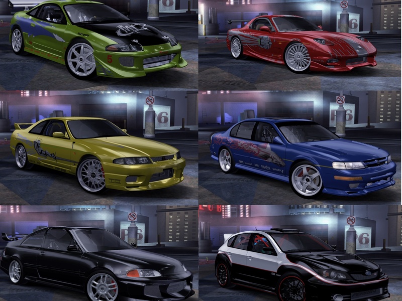 Fast&Furious Cars 1