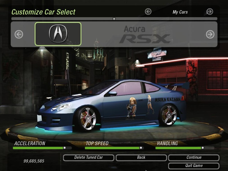 Acura RSX Type S ''Asuka Kazama"