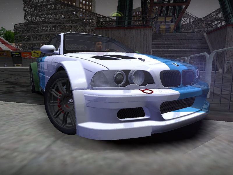 The BMW M3 GTR E46 from NFS Most Wanted 2012