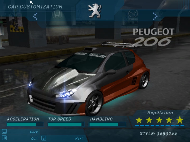 Peugeot 206 S16