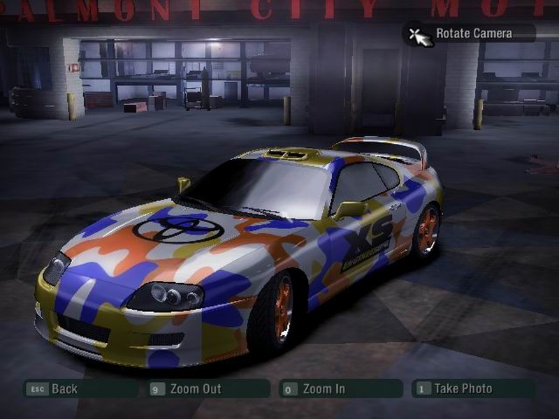 Toyota Supra Candy-Paint