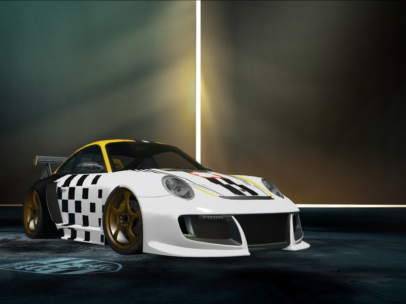 my other porsche 911 gt2 vta with "pro cup" vinyl from nfs high stakes (updated)