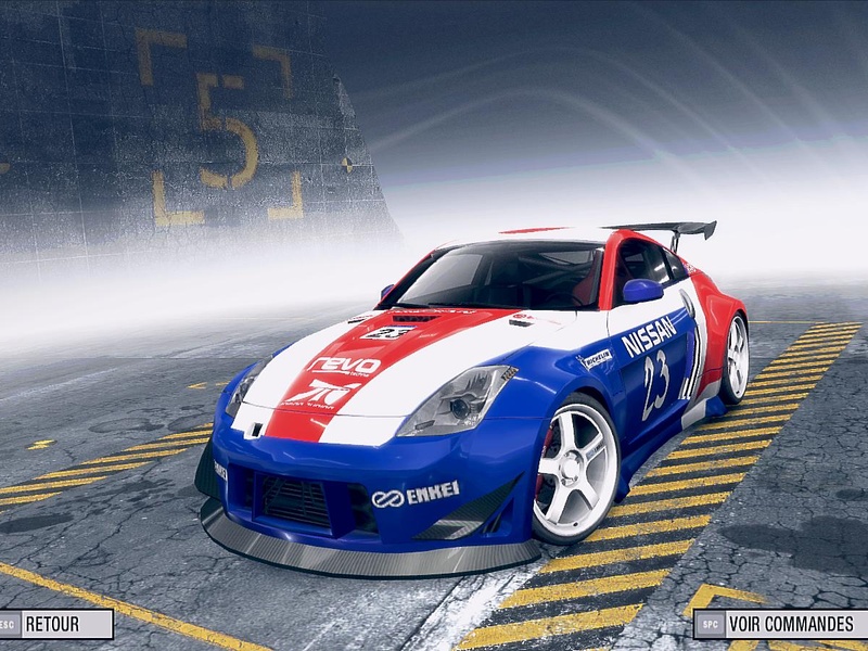 Nissan 350Z "GT3" Calsonic inspired livery