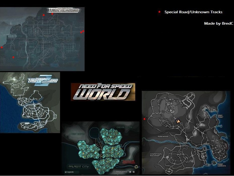 Need for Speed World Map
