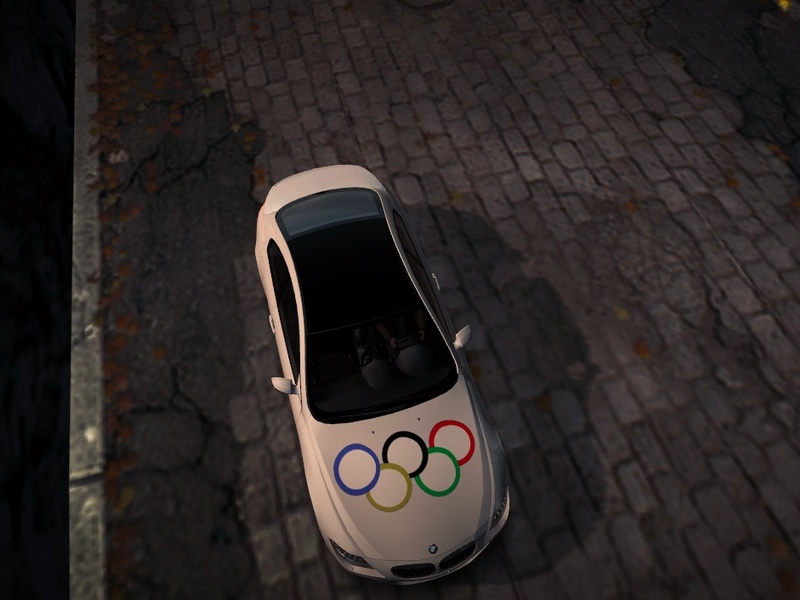 BMW M6 Coupe Olympic Rings Noob Vinyl Edit