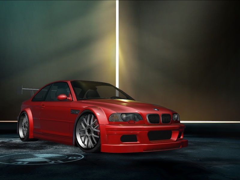 my third bmw m3 e46 with early version of the bmw m3 gtr style from nfs most wanted