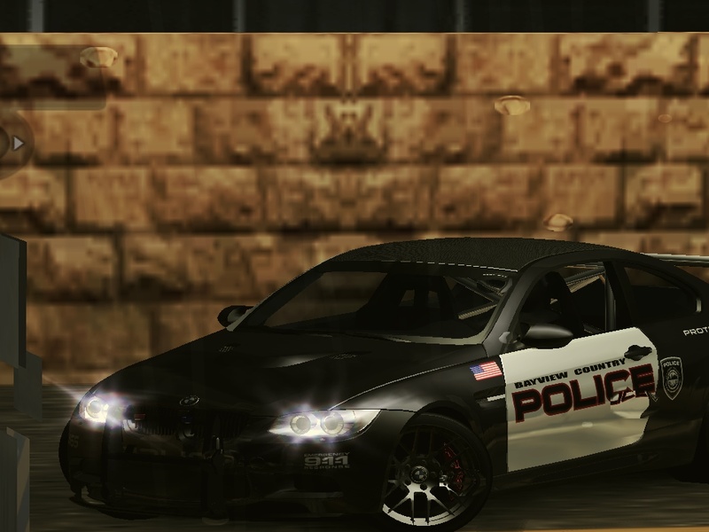 BMW M3 GTS POLICE EDITION