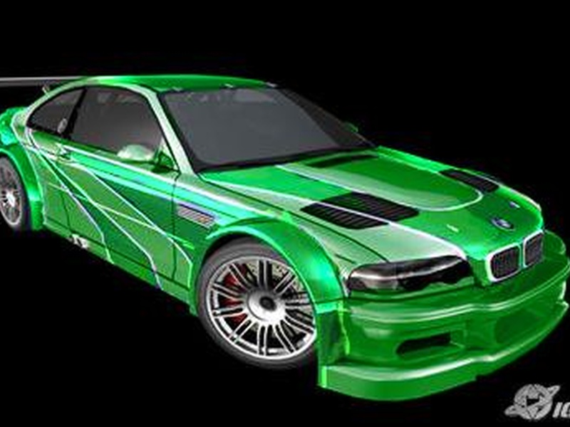 BMW M3 GTR (green)