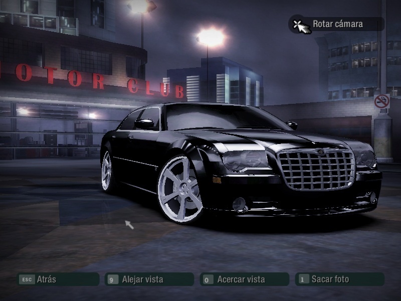 An ugly representation of the Chrysler 300C DUB Edition of Midnight Club 3