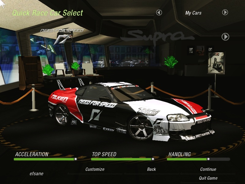 Team Need For Speed Supra.