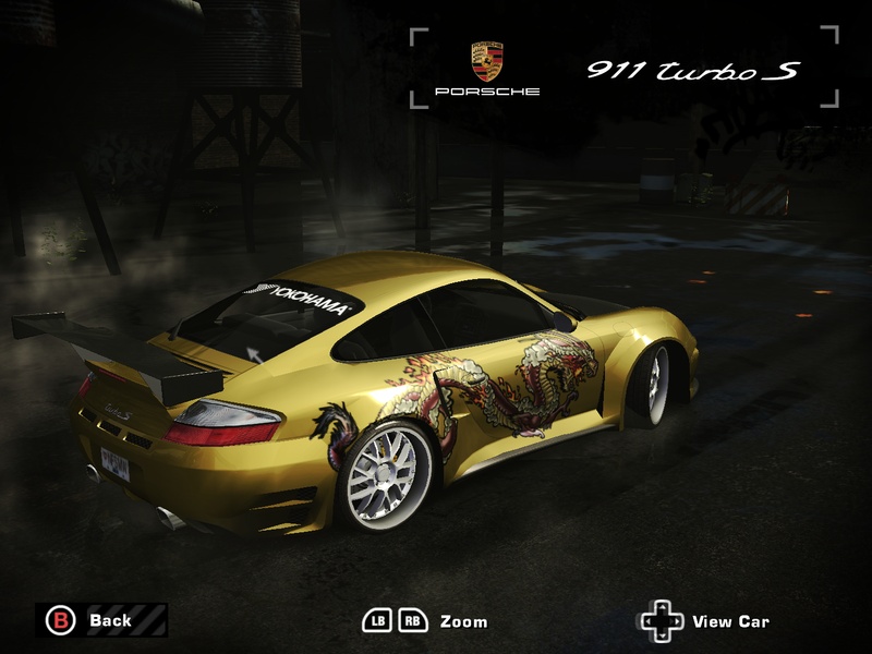 Yakuza Porsche 911 Turbo S