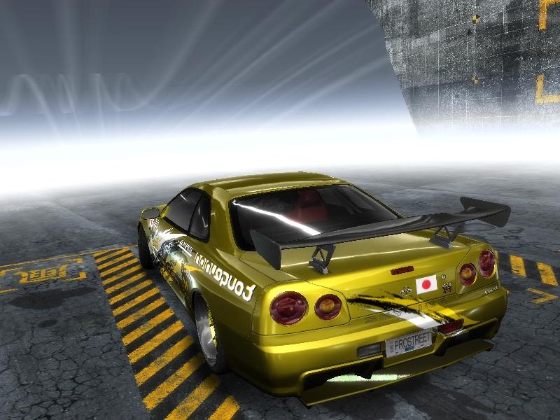 My Gold Skyline GT-R