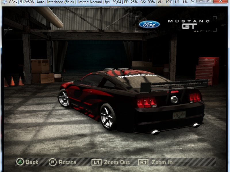 NFS Most Wanted PS2 Demo - Customized Cars