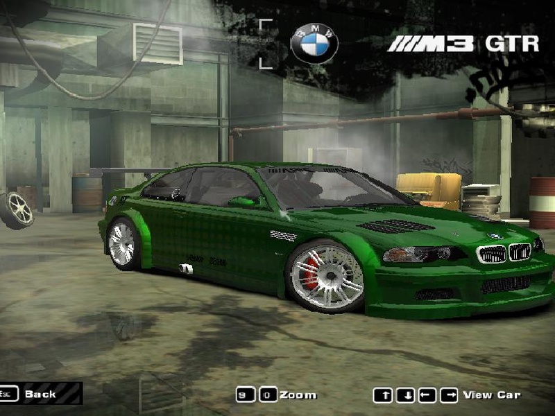 BMW M3 GTR Green
