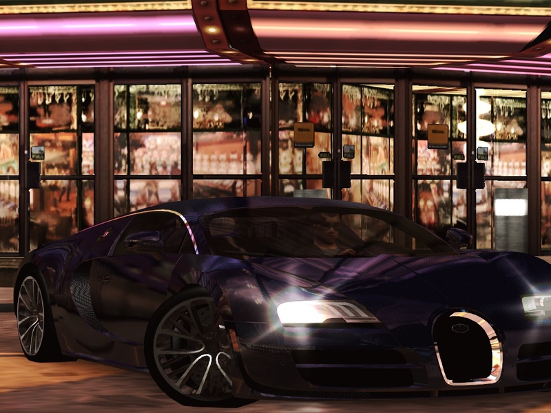Bugatti Veyron EB16.4 Super Sport Blue Carbon.