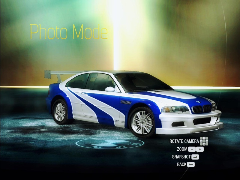 BMW M3 GTR E46 Most Wanted Edition