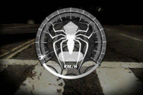 Need For Speed Most Wanted SpiderMan Custom Gauge