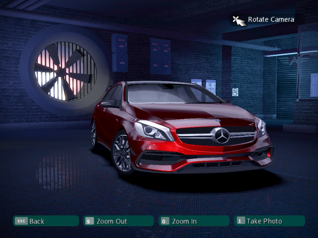 Need For Speed Carbon Mercedes Benz AMG A45 4MATIC