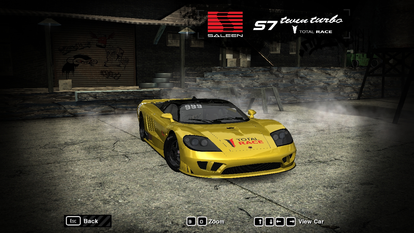 Need For Speed Most Wanted Saleen S7 Competition AWD Twin Turbo Total Race