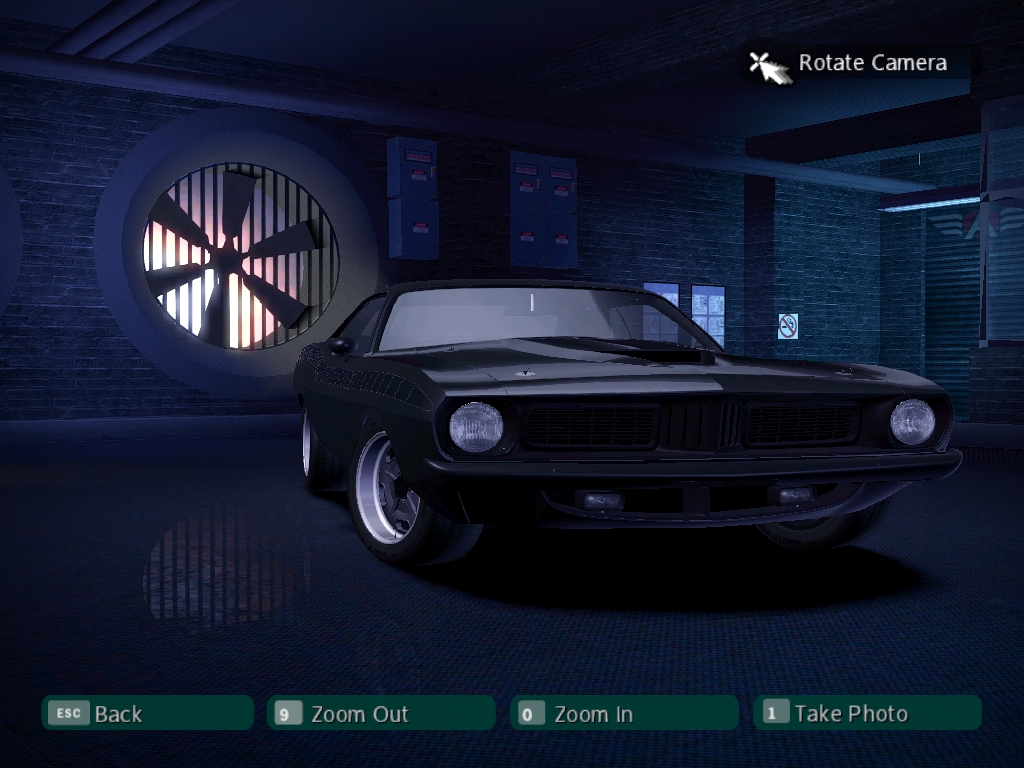 Need For Speed Carbon Plymouth 'Cuda Fast7