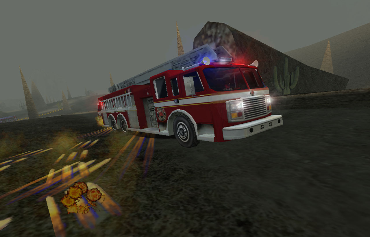 Need For Speed Hot Pursuit 2 Ford The Firetruck
