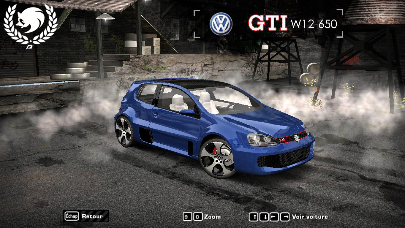 Need For Speed Most Wanted Volkswagen Golf GTI W12-650