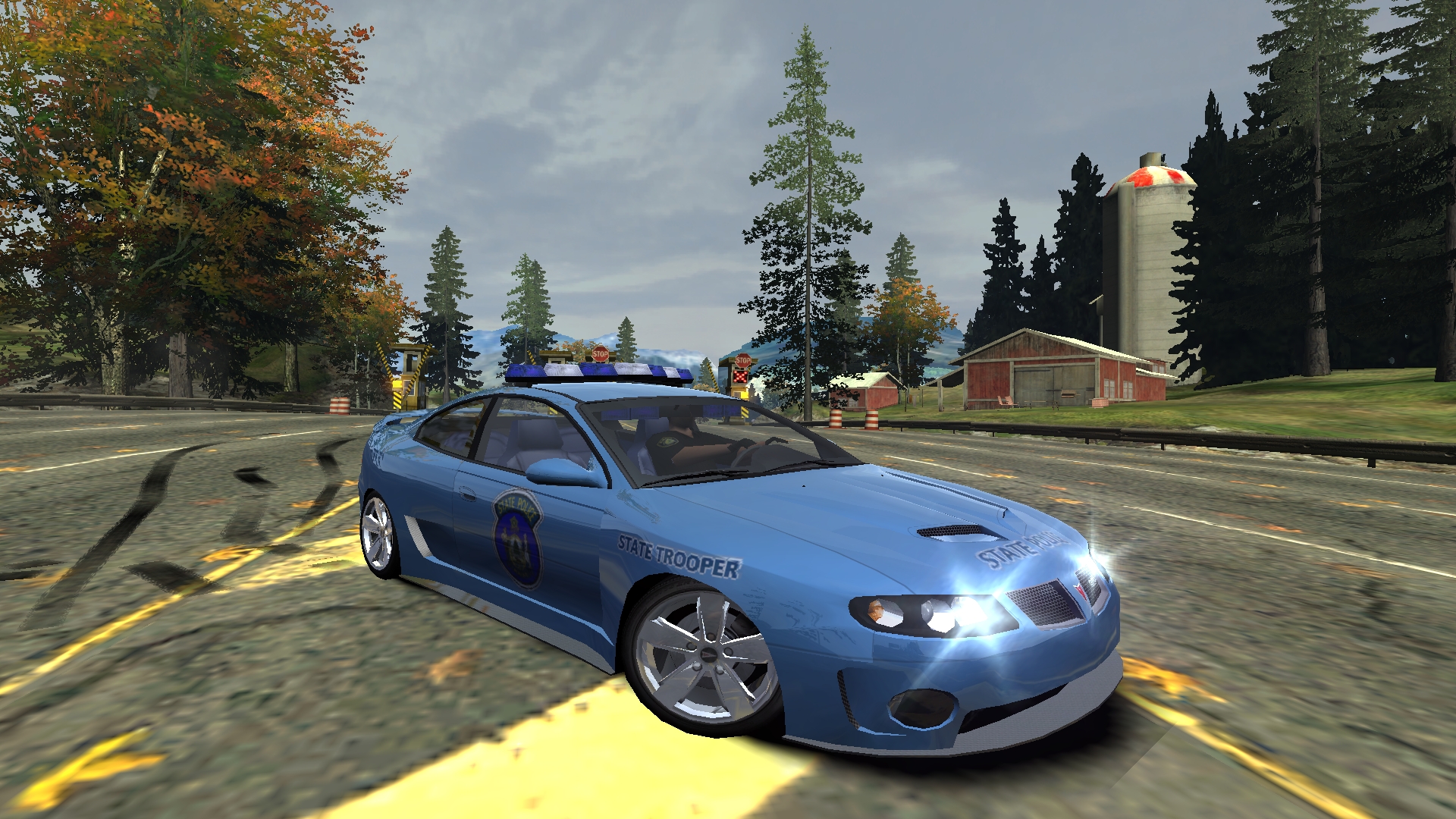 Maine State Police Pontiac GTO