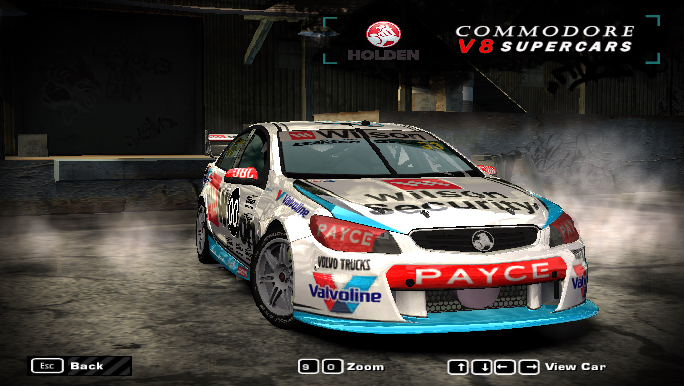 Need For Speed Most Wanted Holden Commodore V8 Supercars