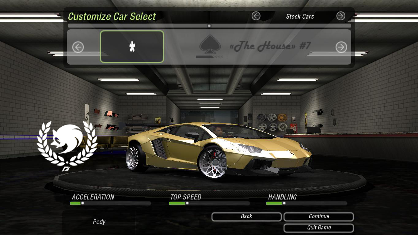 Need For Speed Underground 2 Lamborghini Aventador "The House" Editon