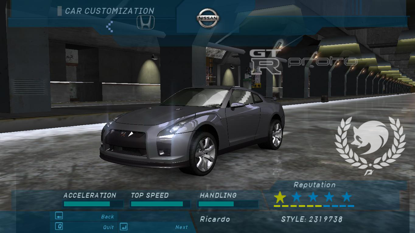 Need For Speed Underground Nissan GT-R Proto - [OUTDATED]
