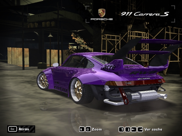 Need For Speed Most Wanted Porsche 993 rotana