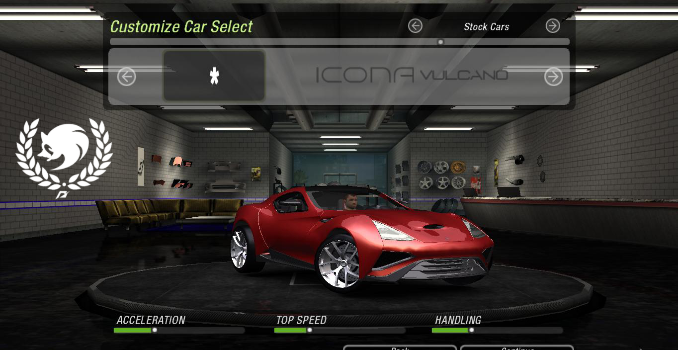 Need For Speed Underground 2 Various Icona Vulcano V12 Hybrid