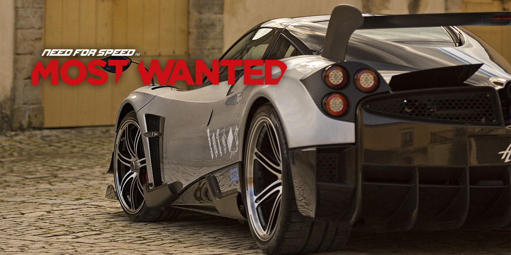 Need For Speed Most Wanted Pagani Huayra BC Boot screen