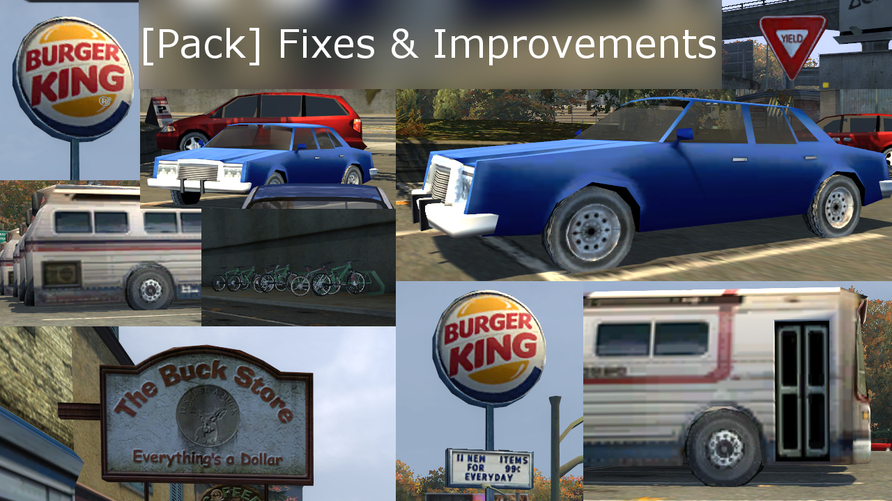 Need For Speed Most Wanted [Texture Pack] Fixes & Improvements