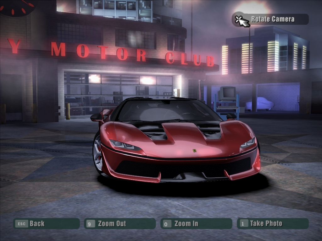 Need For Speed Carbon Ferrari J50
