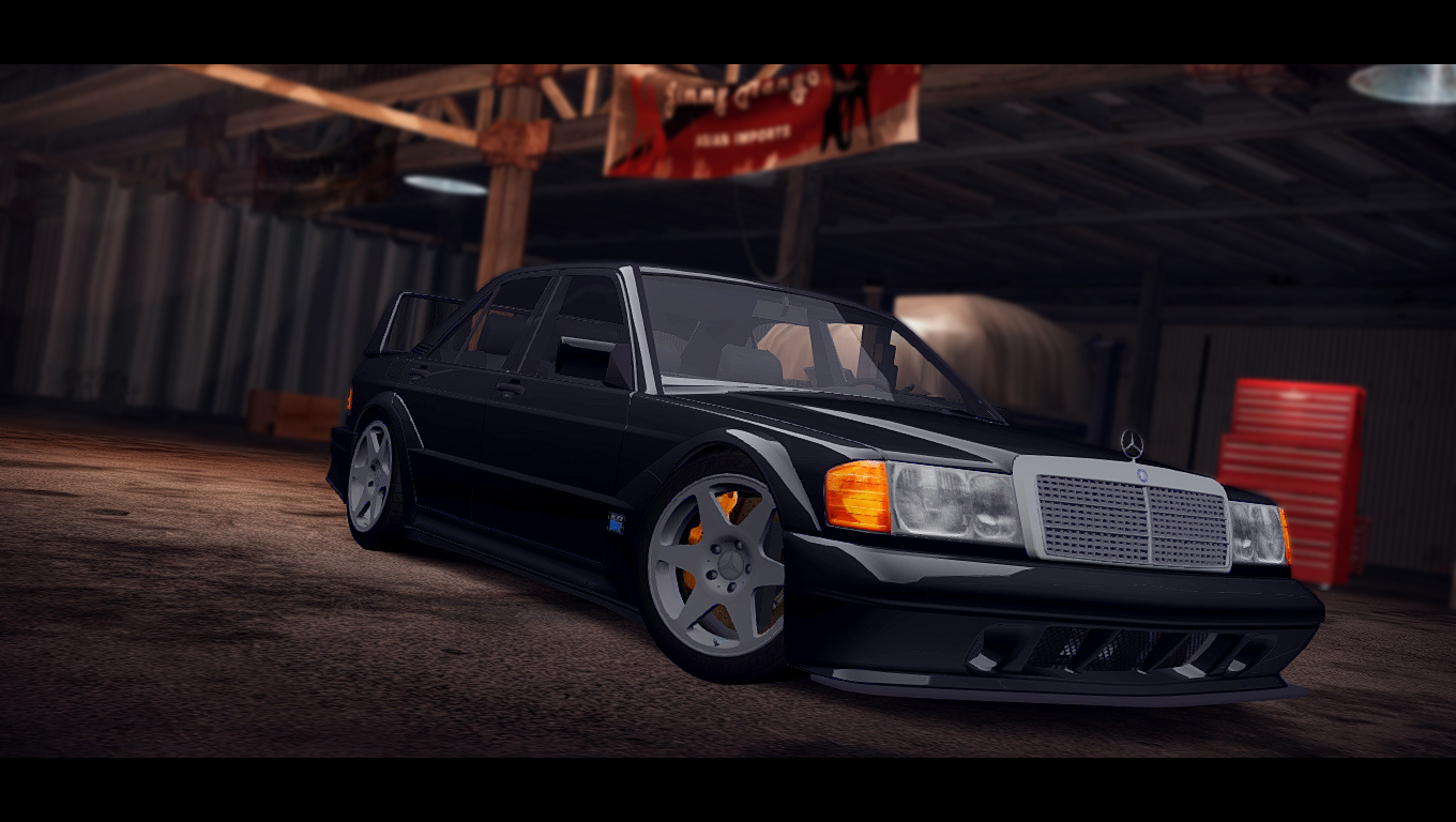Need For Speed Most Wanted Mercedes Benz 190E Evolution II (1990)