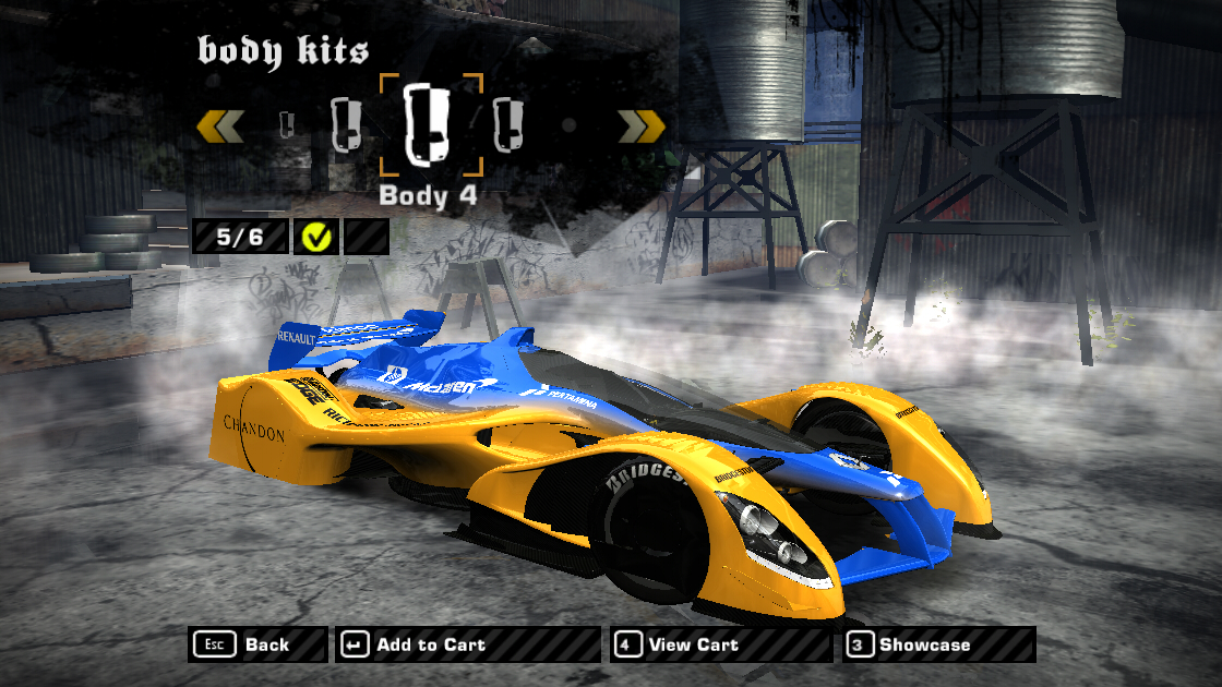 Need For Speed Most Wanted Custom McLaren skin for Red Bull X2010