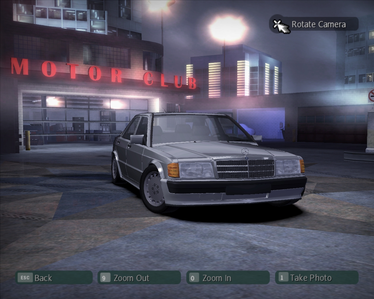 Need For Speed Carbon Mercedes Benz 190E