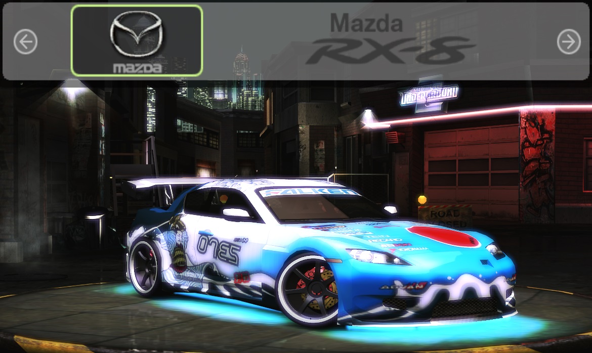 Need For Speed Underground 2 Mazda RX8 - Zero Vinyl