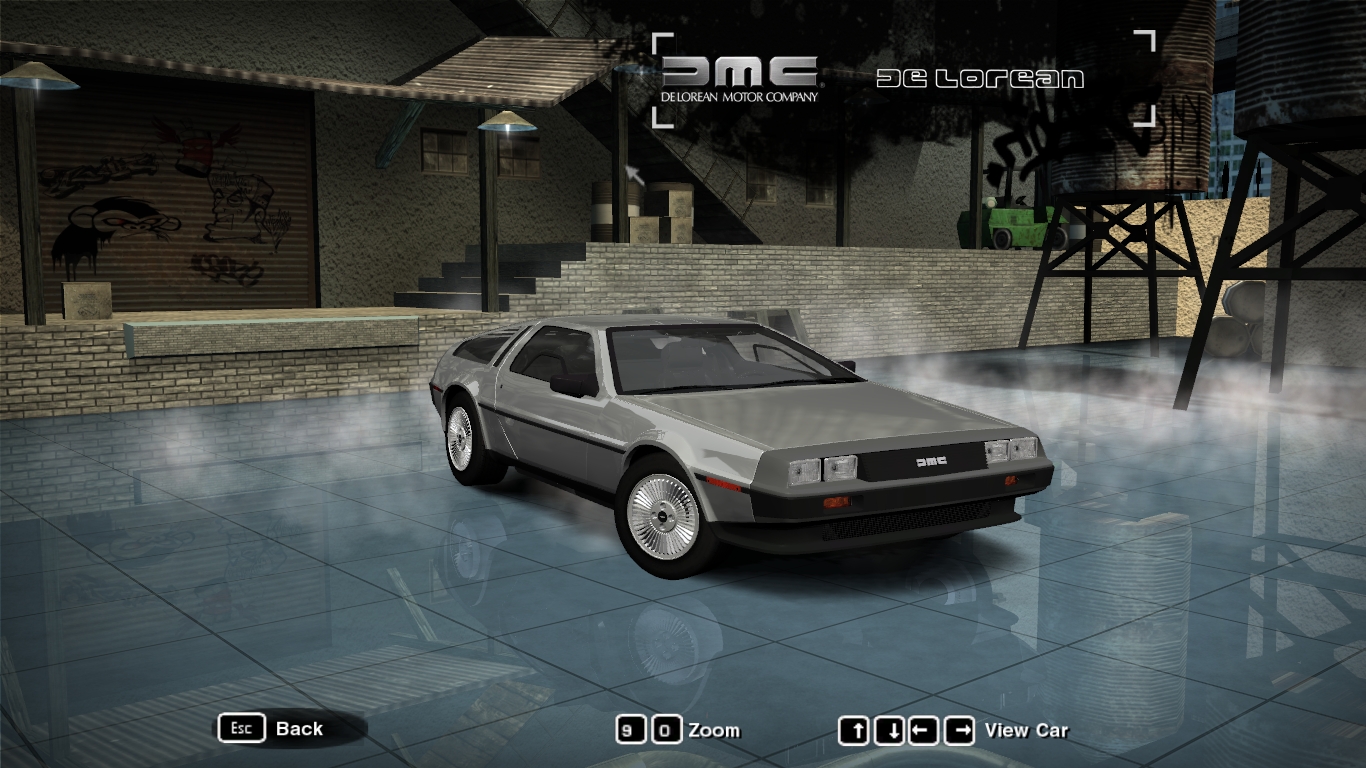 Need For Speed Most Wanted DeLorean DMC-12