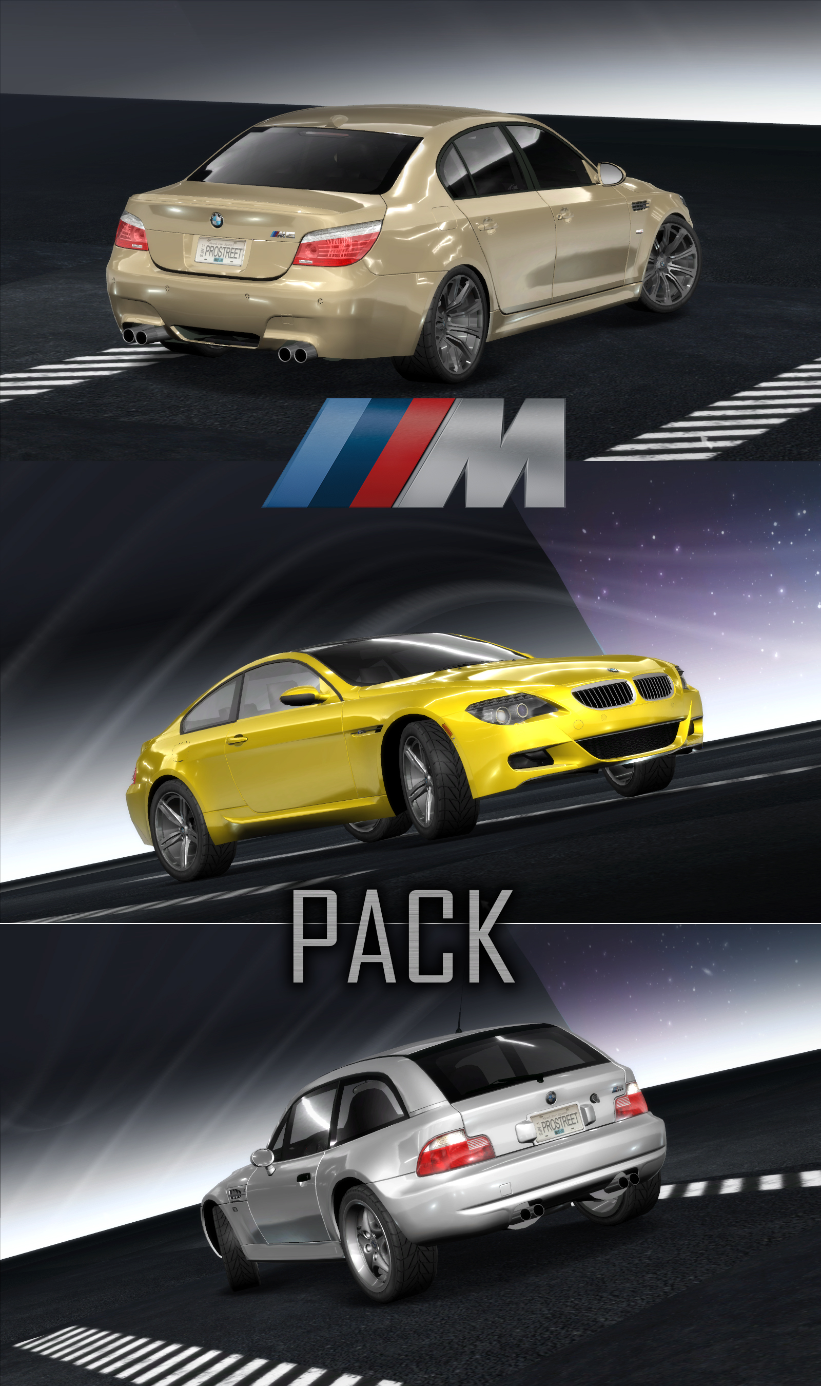 Need For Speed Pro Street BMW ///M-Pack