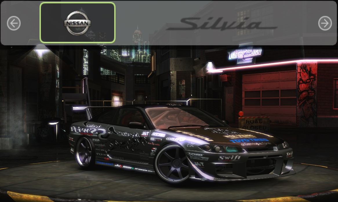 Need For Speed Underground 2 Nissan Silvia S15 - Pack Vinils