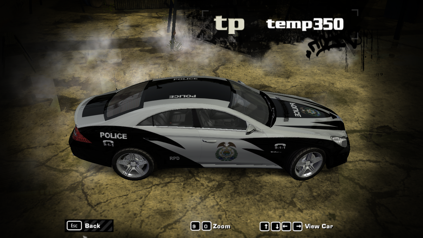 Need For Speed Most Wanted Mercedes Benz 2008 Mercedes-Benz CLS 63 AMG (COP version)