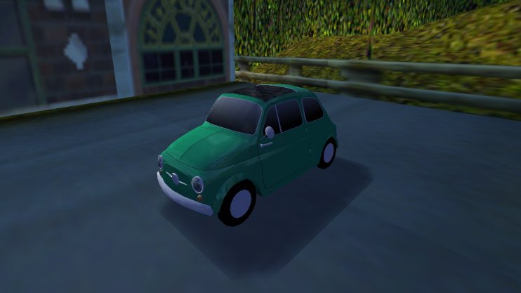 Need For Speed Hot Pursuit Fiat Nuova 500 (1st version)
