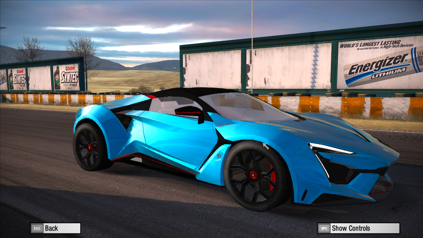 Need For Speed Pro Street Various W Motors Fenyr SuperSports