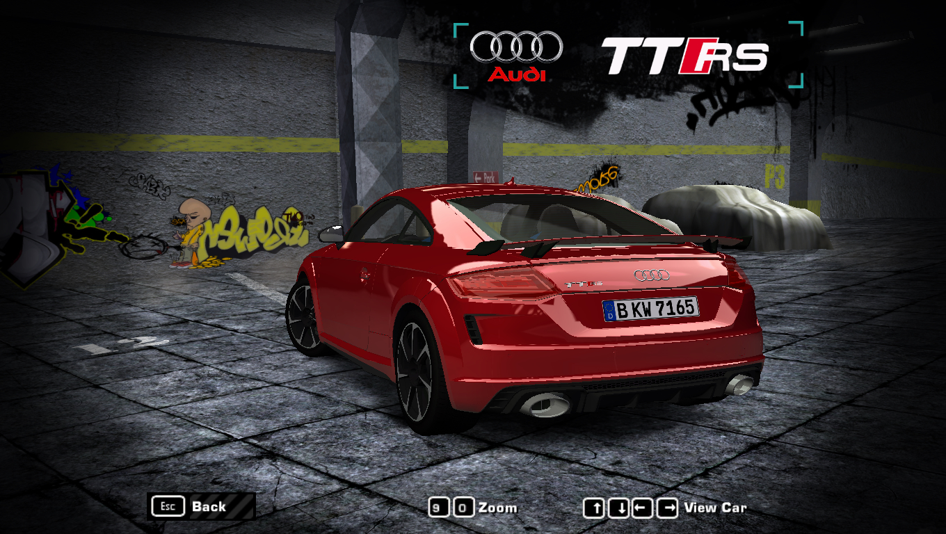 Need For Speed Most Wanted 2019 Audi TTRS also (ADDON)