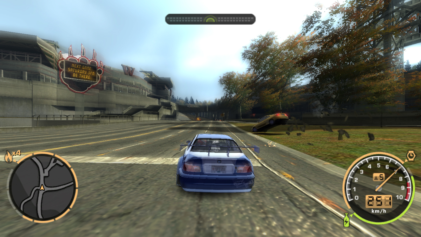 NFS Most Wanted Traffic Attack MOD - Burnout Revenge