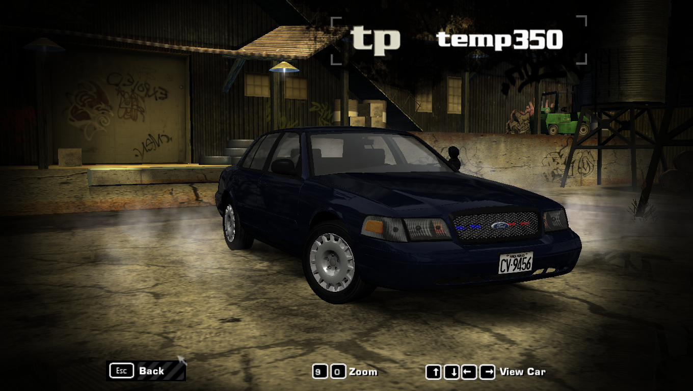 Need For Speed Most Wanted 2001 Ford Crown Victoria (Police Interceptor MK2)