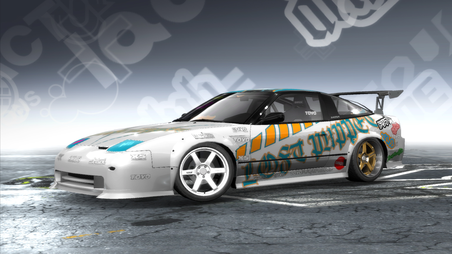 Need For Speed World My nissan 240SX Lost Puppet vinyl